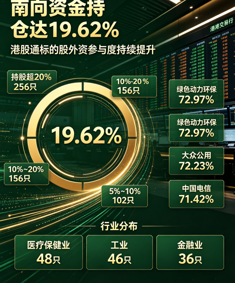 Southbound Funds Continue to Increase Holdings in HK Stock Connect Core Assets